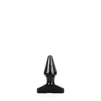 All Black - Extreme Anaal Plug - 16 x 5.5 cm - Zwart