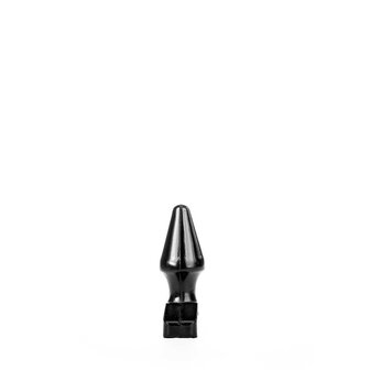 All Black - Extreme Anaal Plug - 16 x 5.5 cm - Zwart
