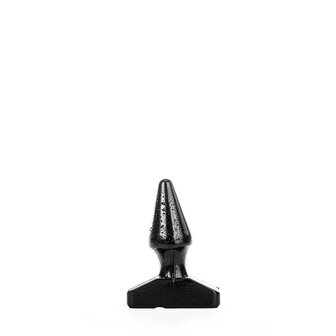 All Black - Extreme Anaal Plug - 16 cm x 6 cm - Zwart