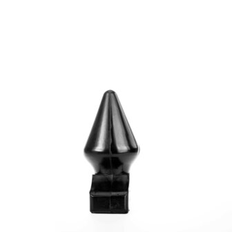 All Black - Extreme Anaal Plug - 23 x 11.5 cm - Zwart