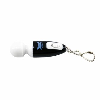 Pixey - Mini Pixey Sleutelhanger Vibrator - Zwart