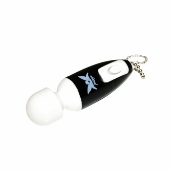 Pixey - Mini Pixey Sleutelhanger Vibrator - Zwart