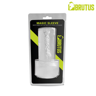 BRUTUS - Get BIGGER - Magic Masturbatie Sleeve - 2 inch - vagina