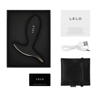 LELO - Surfer 2 - Unisex Vibrerende Anaalplug - Zwart