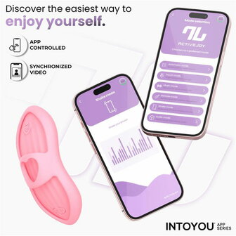 IY - Laia - Verwarmde Vingervibrator - Met App Control - Roze