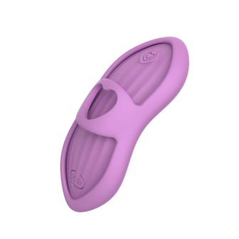 IY - Laia - Verwarmde Vingervibrator - Met App Control - Lila