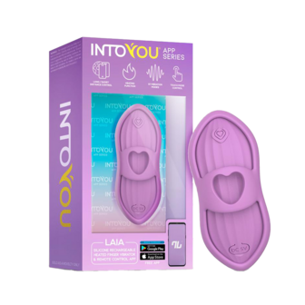 IY - Laia - Verwarmde Vingervibrator - Met App Control - Lila