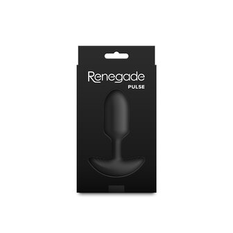 Renegade - Pulse - Vibrerende Buttplug - Zwart