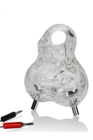 Oxballs Nutter Electro Ball Sling Clear