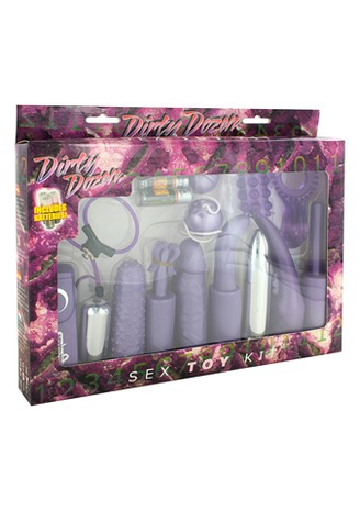Seven Creations Dirty Dozen Sex Toy Kit paars