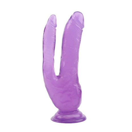 Chisa Toys Dubbel dildo 20cm paars