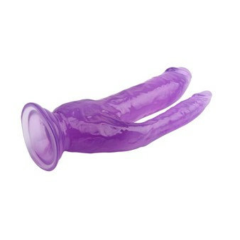 Chisa Toys Dubbel dildo 20cm paars