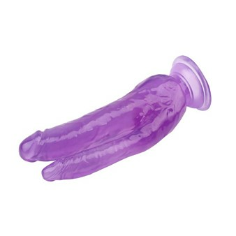 Chisa Toys Dubbel dildo 20cm paars