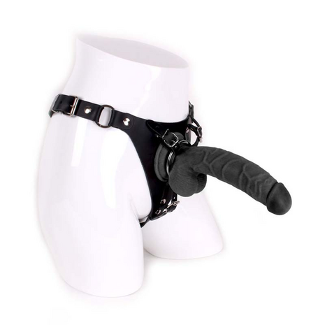 Kiotos Cox Strap-on Deluxe met Dildo 008 22cm zwart