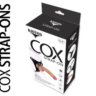 Kiotos Cox Strap-on Deluxe met Dildo 008 22cm
