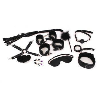 Kiotos Leather Bondage Set BDSM fantasie kit