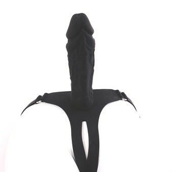 Kiotos X strap-on met dildo 20cm Big Black