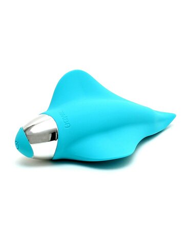 Rimba Toys ODESSA Vulva en Clitoris Vibrator - turquoise - EROTIK-SJOP.COM