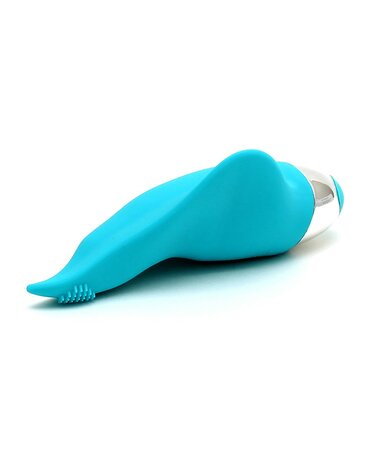 Rimba Toys ODESSA Vulva en Clitoris Vibrator - turquoise - EROTIK-SJOP.COM