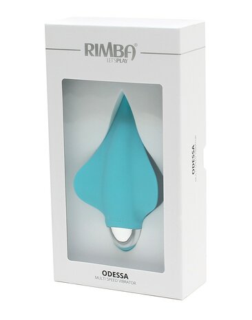 Rimba Toys ODESSA Vulva en Clitoris Vibrator - turquoise - EROTIK-SJOP.COM