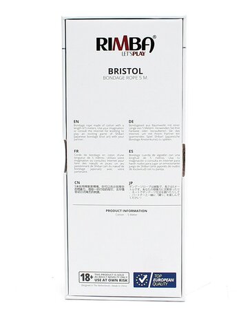 Rimba BRISTOL Bondagetouw Katoen - 5 meter - paars - EROTIK-SJOP.COM
