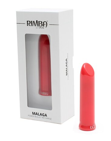 Rimba Toys MALAGA Bullet Vibrator | krachtige rode mini vibrator - EROTIK-SJOP.COM