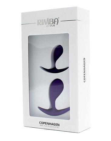 Rimba COPENHAGEN Anaal plugs | set van 2 buttplugs - paars - EROTIK-SJOP.COM