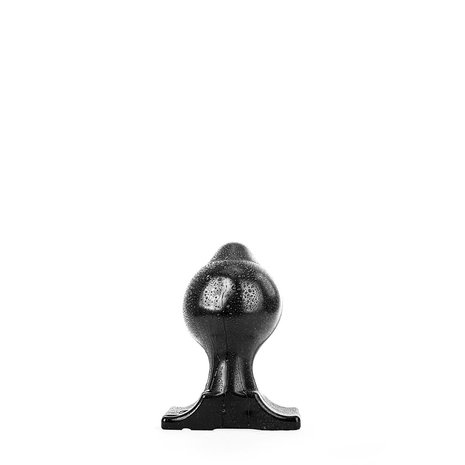 All Black Buttplug 18 x 10 cm - zwart - EROTIK-SJOP.COM