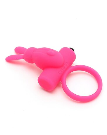 Rimba VIENNA vibrerende cockring met clitoris stimulatie - roze - EROTIK-SJOP.COM