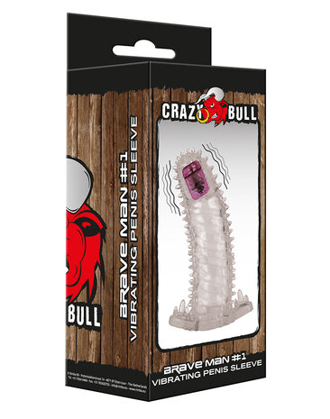 Crazy Bull Vibrerende Penis Sleeve Brave Man 1
