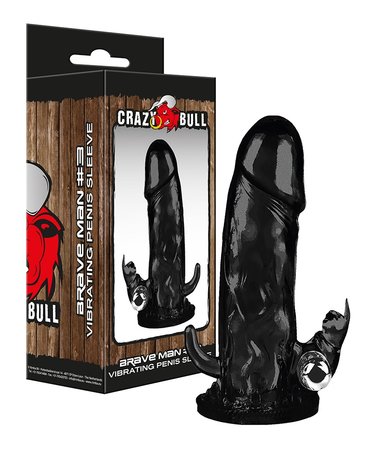Crazy Bull Vibrerende Penis Sleeve Brave Man 3