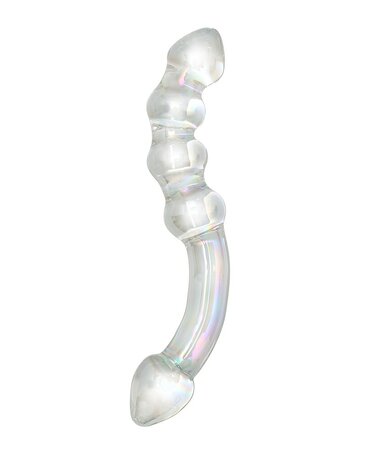 Rimba - Sensual Glass - Glazen Dildo Xena - Transparant