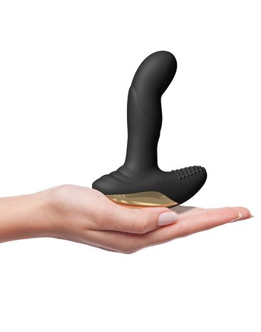 Dorcel - P-Finger - Verwarmende Prostaat Vibrator - Met Afstandsbediening - Zwart