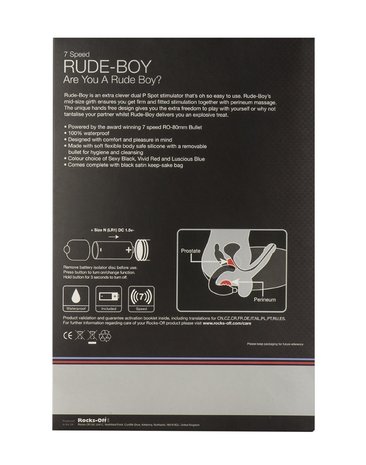 Rocks-off - Rude Boy 7 - Prostaat En Perineum Vibrator