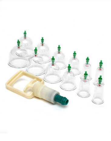 Cupping Set met 12 cups