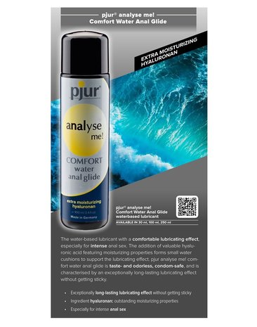 Pjur Analyse Me Comfort Water Anaal Glijmiddel - 100 ml