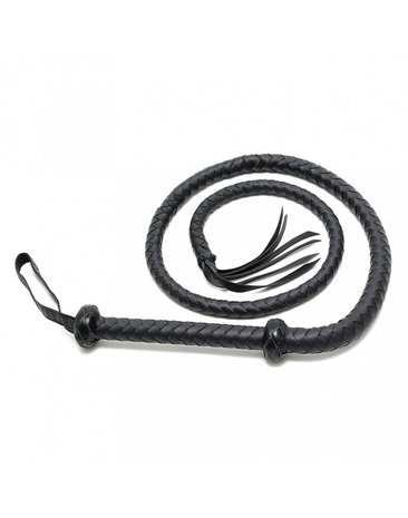 Rimba - Arabische Bullwhip - 150 cm - Zwart