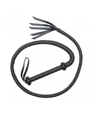 Rimba - Arabische Bullwhip - 150 cm - Zwart