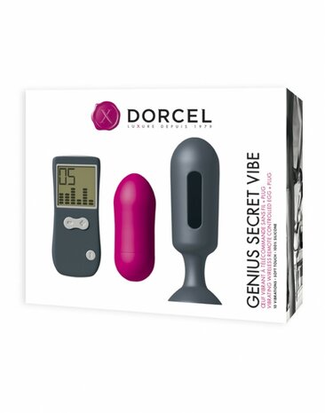 Dorcel - Genius Secret Vibe - Vibrerend Eitje Met gratis buttplug