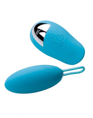 Dorr - Spot - Vibrerend Eitje plus Oplegvibrator - Turquoise