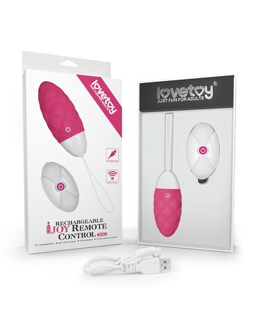 Lovetoy - iJoy 1 - Vibrerend Eitje Met Afstandsbediening - Roze