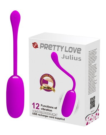 Pretty Love - Julius - Superzacht Vibrerend Eitje - Roze