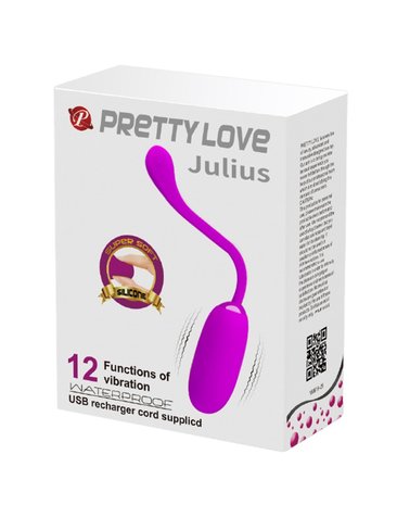 Pretty Love - Julius - Superzacht Vibrerend Eitje - Roze