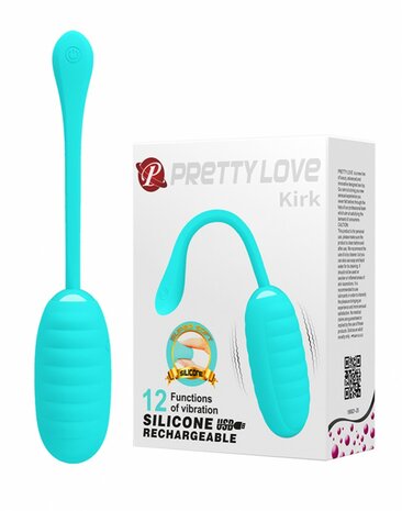 Pretty Love - Kirk - Vibrerend Eitje - Turquoise