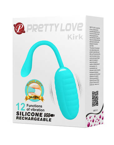 Pretty Love - Kirk - Vibrerend Eitje - Turquoise