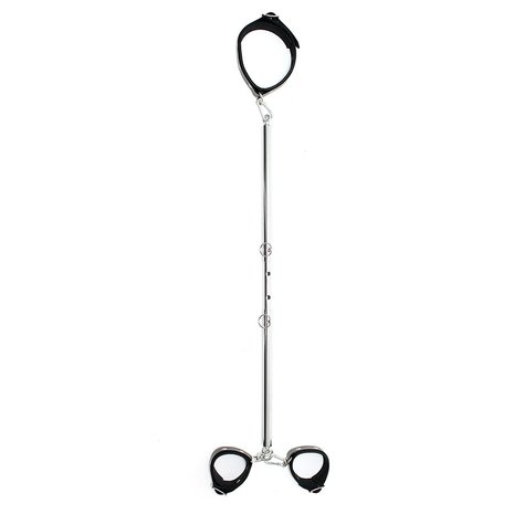 Rimba - BDSM Spreader bar Met Leren handboeien En collar