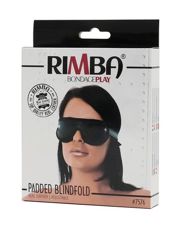 Rimba - Gevoerde Blinddoek Leer - Zwart