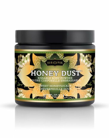 Kamasutra Honey Dust Body Talc - Sweet Honeysuckle