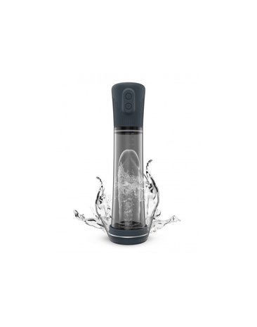 Dorcel Hydro Pump Oplaadbare Water- en Lucht Penispomp - zwart