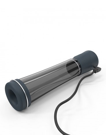 Dorcel Hydro Pump Oplaadbare Water- en Lucht Penispomp - zwart